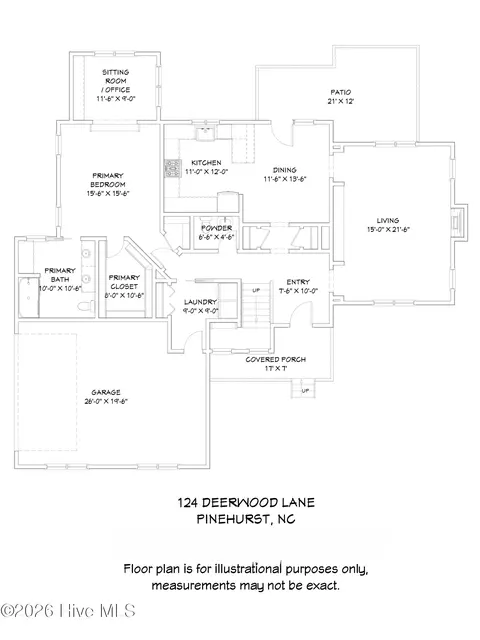 Floorplan - 124 Deerwood Ln, Pinehurst, NC 28374 photo 1 of 2