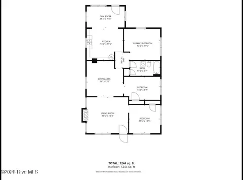 Floorplan - 309 Pine St, Hamlet, NC 28345 photo 1 of 1