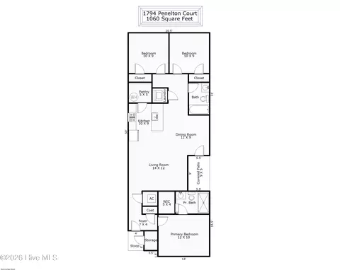 1794 Penelton Ct SE, Bolivia, NC 28422