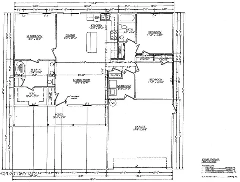 Floorplan - 201 Classy Ct, Richlands, NC 28574 photo 1 of 1