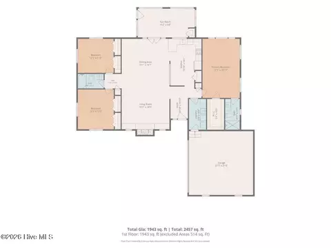 Floorplan - 55 Salem Dr, Pinehurst, NC 28374 photo 2 of 2