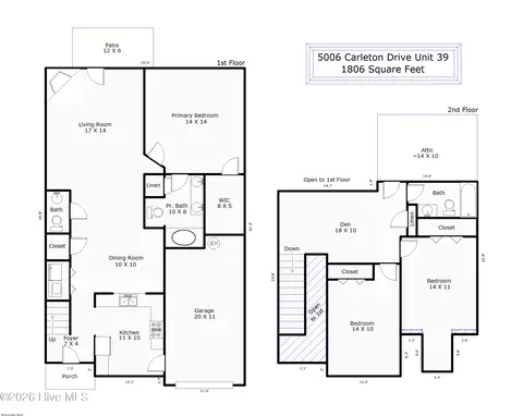5006 Carleton Dr UNIT 39, Wilmington, NC 28403