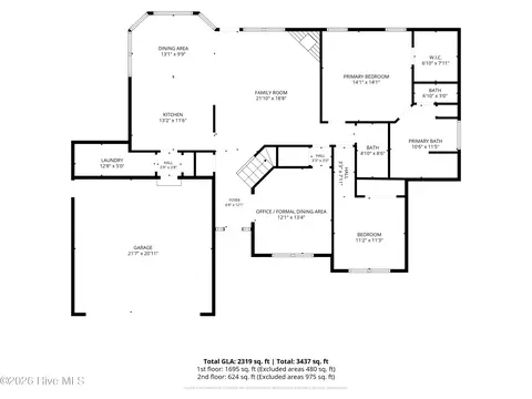 Floorplan - 12 Cedar Ln, Pinehurst, NC 28374 photo 1 of 3