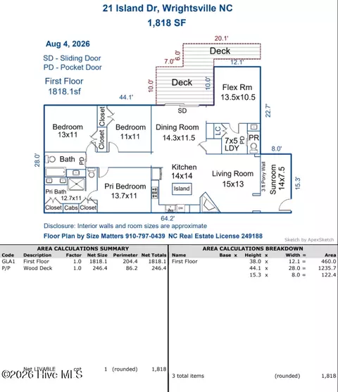 21 Island Dr, Wrightsville Beach, NC 28480