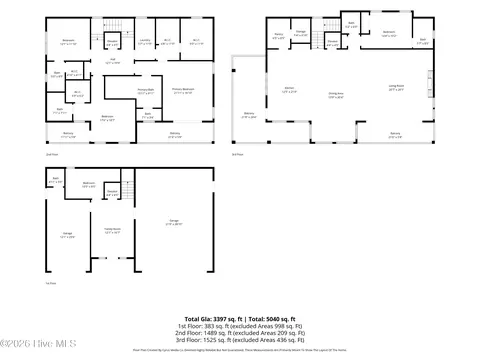 Floorplan - 83 Paris Pointe, Hampstead, NC 28443 photo 1 of 4