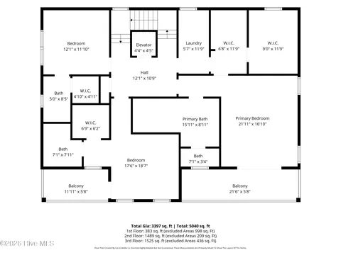Floorplan - 83 Paris Pointe, Hampstead, NC 28443 photo 3 of 4