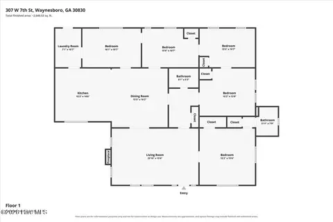 307 W 7th St, Waynesboro, GA 30830