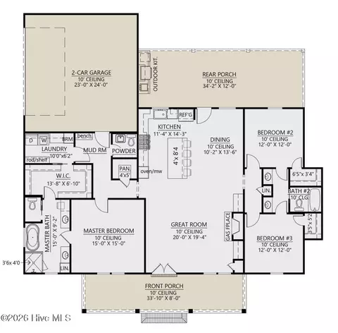 Floorplan - 3 49 Acres Richlands Loop Rd, Richlands, NC 28574 photo 1 of 1
