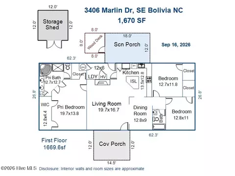 3406 Marlin Dr SE, Bolivia, NC 28422