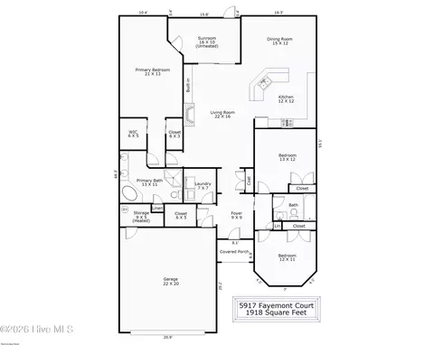 5917 Fayemont Ct, Wilmington, NC 28412