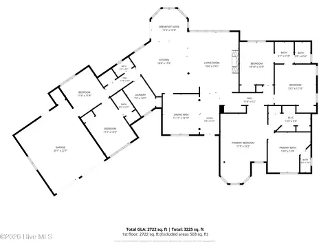 Floorplan - 127 Sakonnet Trl, Pinehurst, NC 28374 photo 1 of 1