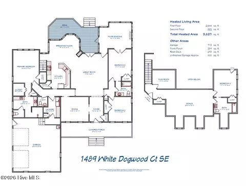 1489 White Dogwood Ct SE, Bolivia, NC 28422