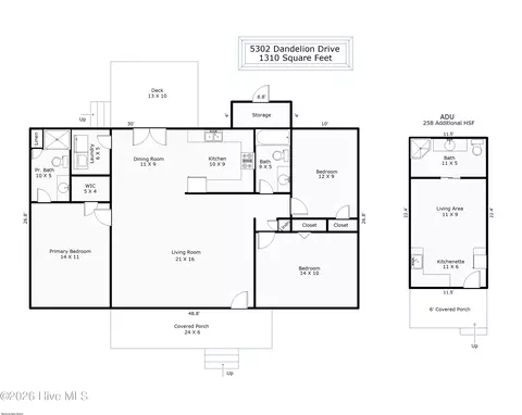 5302 Dandelion Dr, Wilmington, NC 28405