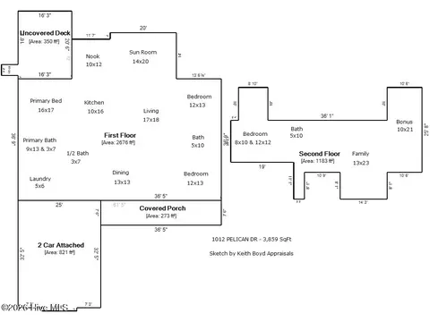 1012 Pelican Dr, New Bern, NC 28560