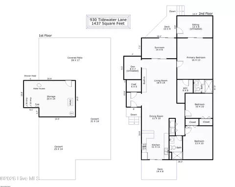 930 Tidewater Ln, Carolina Beach, NC 28428