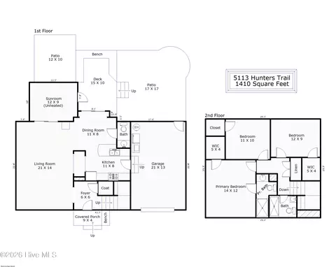 5113 Hunters Trl, Wilmington, NC 28405