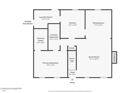 Floorplan - 4140 Sawgrass Ct, Evans, GA 30809 photo 2 of 3