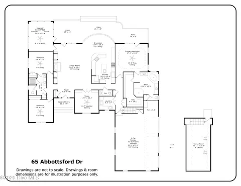 Floorplan - 65 Abbottsford Dr, Pinehurst, NC 28374 photo 1 of 2