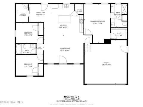 Floorplan - 223 A C Smith Rd, Roxobel, NC 27872 photo 1 of 1
