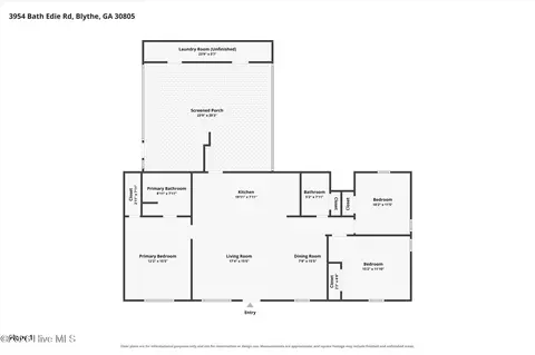 3954 Bath Edie Rd, Blythe, GA 30805