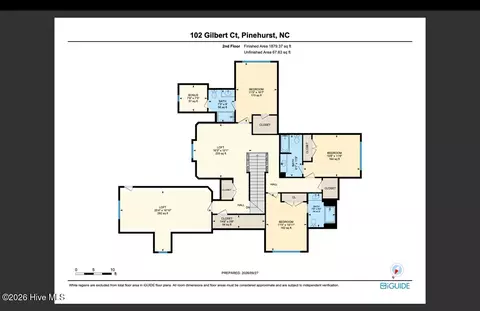 Floorplan - 102 Gilbert Ct, Pinehurst, NC 28374 photo 1 of 4