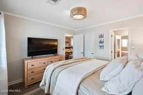 Bedroom - 417 4th St, Sunset Beach, NC 28468 photo 2 of 8
