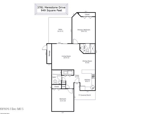 3781 Merestone Dr, Wilmington, NC 28412