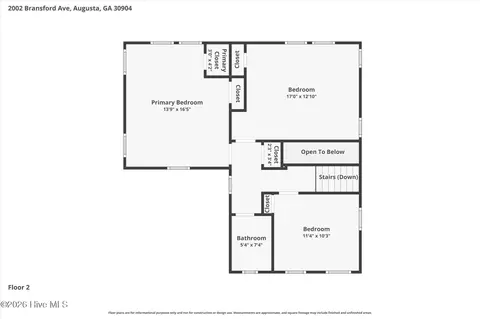 Floorplan - 2002 Bransford Ave, Augusta, GA 30904 photo 5 of 5