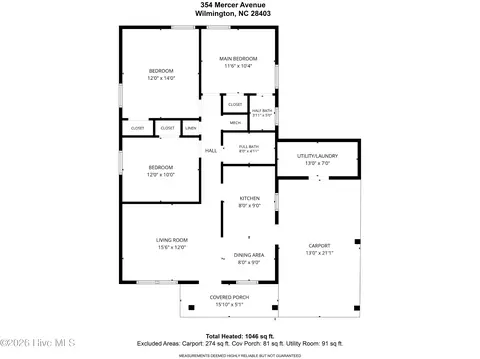 354 Mercer Ave, Wilmington, NC 28403