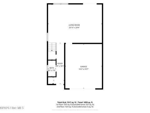 Floorplan - 215 E Moore St, Robbins, NC 27325 photo 1 of 2