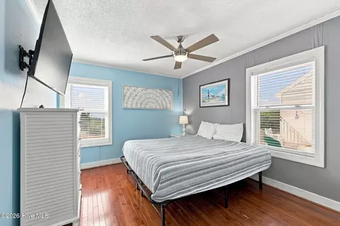 Bedroom - 203 Hoffman Beach Rd, Atlantic Beach, NC 28512 photo 4 of 9