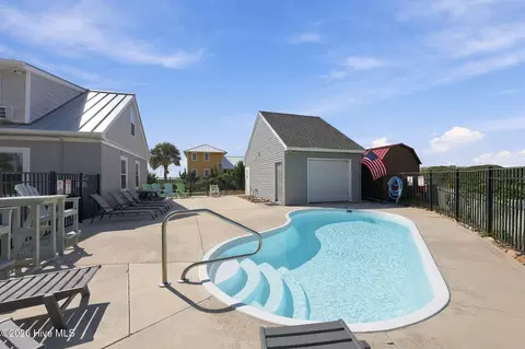 Exterior - 203 Hoffman Beach Rd, Atlantic Beach, NC 28512 photo 6 of 13