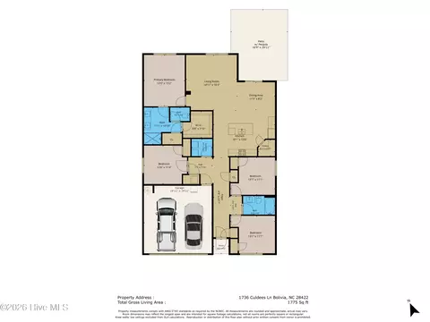 1736 Culdees Ln SE #LOT 11, Bolivia, NC 28422