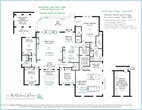 Floorplan - 14 Mcmichael Dr, Pinehurst, NC 28374 photo 1 of 2