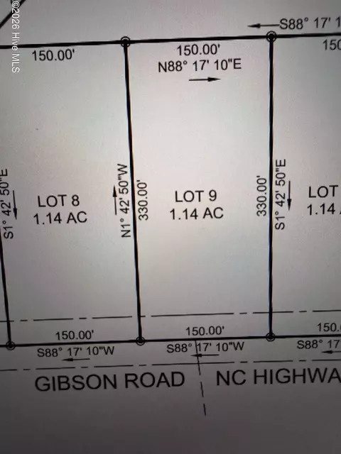 lot9 Tbd Gibson Rd, Laurinburg, NC 28352