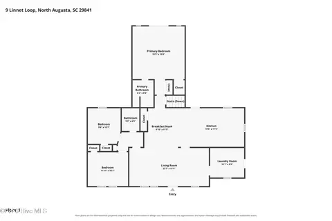Floorplan - 9 Linnet Loop, North Augusta, SC 29841 photo 4 of 6