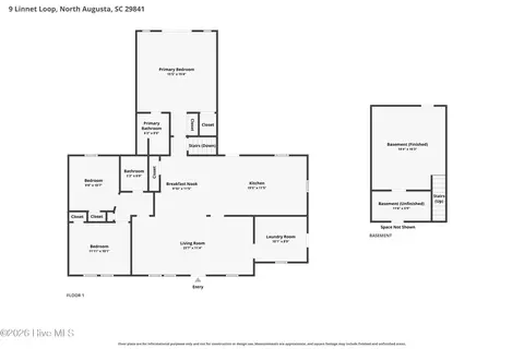 Floorplan - 9 Linnet Loop, North Augusta, SC 29841 photo 6 of 6