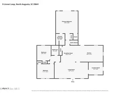 Floorplan - 9 Linnet Loop, North Augusta, SC 29841 photo 3 of 6