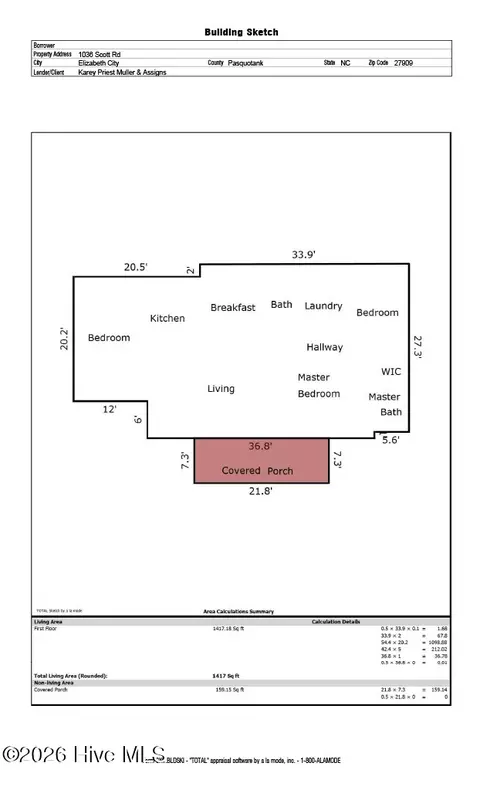 1036 Scott Rd, Elizabeth City, NC 27909