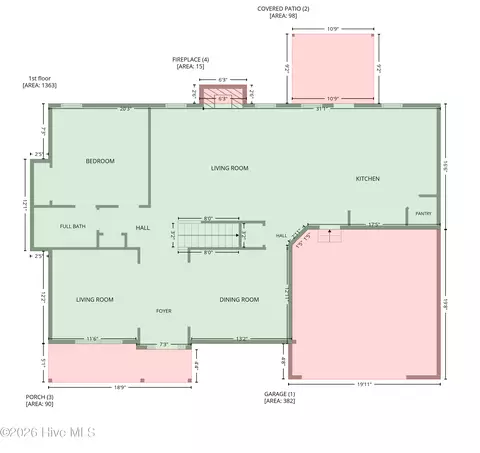 Floorplan - 103 Cloud 9 Dr, Stella, NC 28582 photo 1 of 2