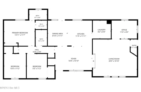 Floorplan - 317 Cinnamon Dr, Hubert, NC 28539 photo 1 of 1