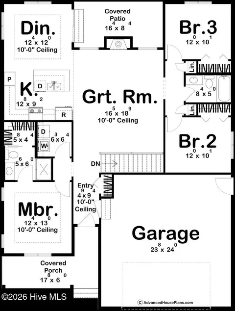 Floorplan - 3197 Marsh View Dr SW, Supply, NC 28462 photo 1 of 1
