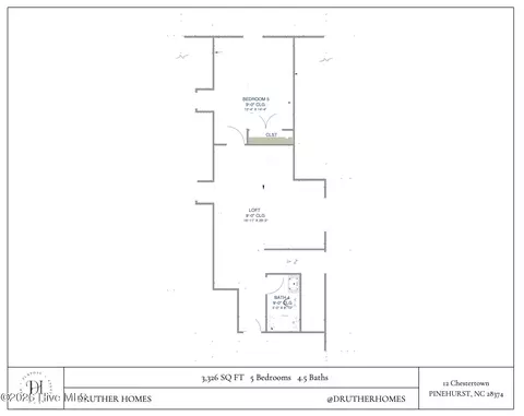 Floorplan - 12 Chestertown Dr, Pinehurst, NC 28374 photo 2 of 2