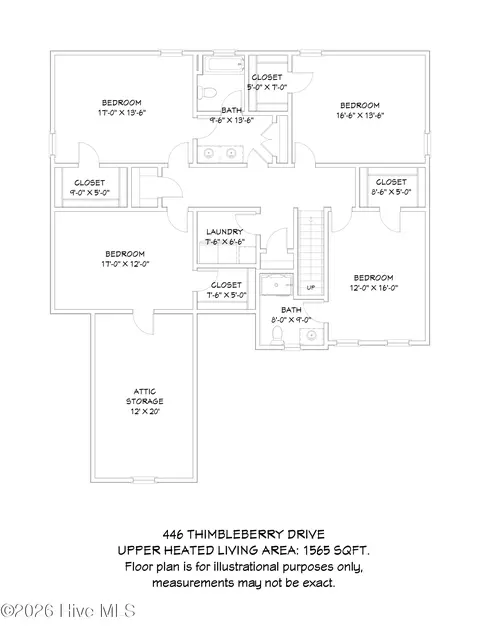 Floorplan - 446 Thimbleberry Dr, Vass, NC 28394 photo 2 of 4