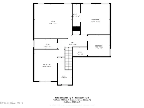 Floorplan - 402 Kinroff Dr, Hubert, NC 28539 photo 1 of 4