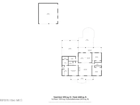 Floorplan - 1269 Deep Bottom Rd, Wallace, NC 28466 photo 2 of 2