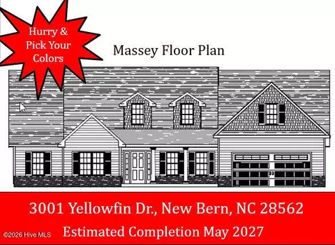 3001 Yellowfin Dr, New Bern, NC 28562