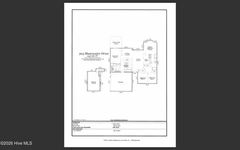 Floorplan - 305 Shearwater Dr, Hampstead, NC 28443 photo 1 of 1