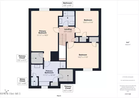 Floorplan - 537 Blue Ridge Xing, Evans, GA 30809 photo 3 of 3