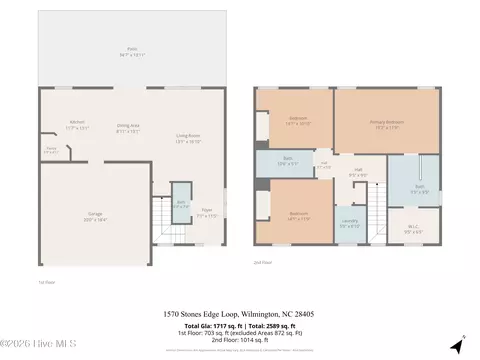 1570 Stones Edge Loop, Wilmington, NC 28405